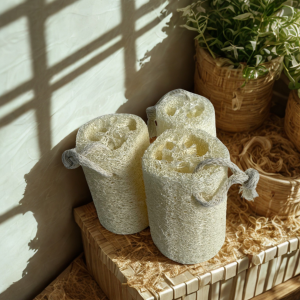 Natural Luffa Loofah Exfoliating Slice